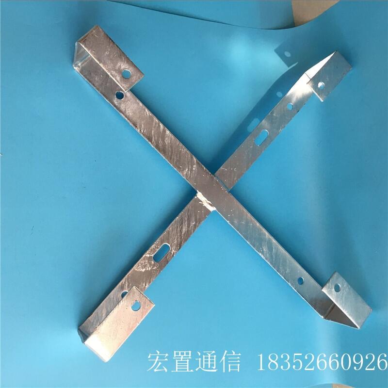 外盤式ADSS鋼管塔用余纜架 含緊固件十字預留架
