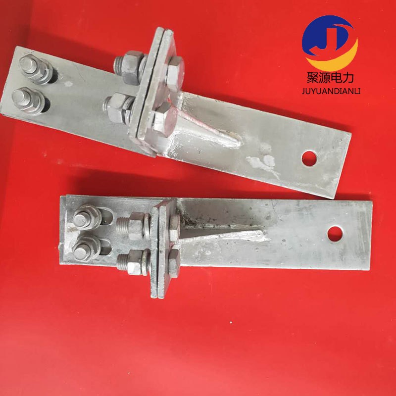 電力ADSS光纜塔用緊固件NL-145 熱鍍鋅扁鐵直線線夾 耐張轉(zhuǎn)角線夾