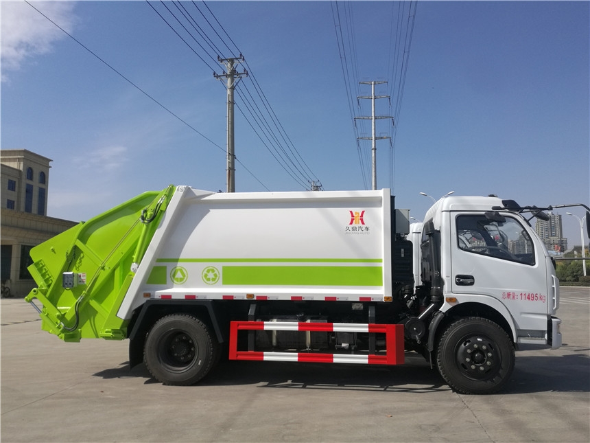 8方壓縮垃圾車最多能壓多少垃圾？
