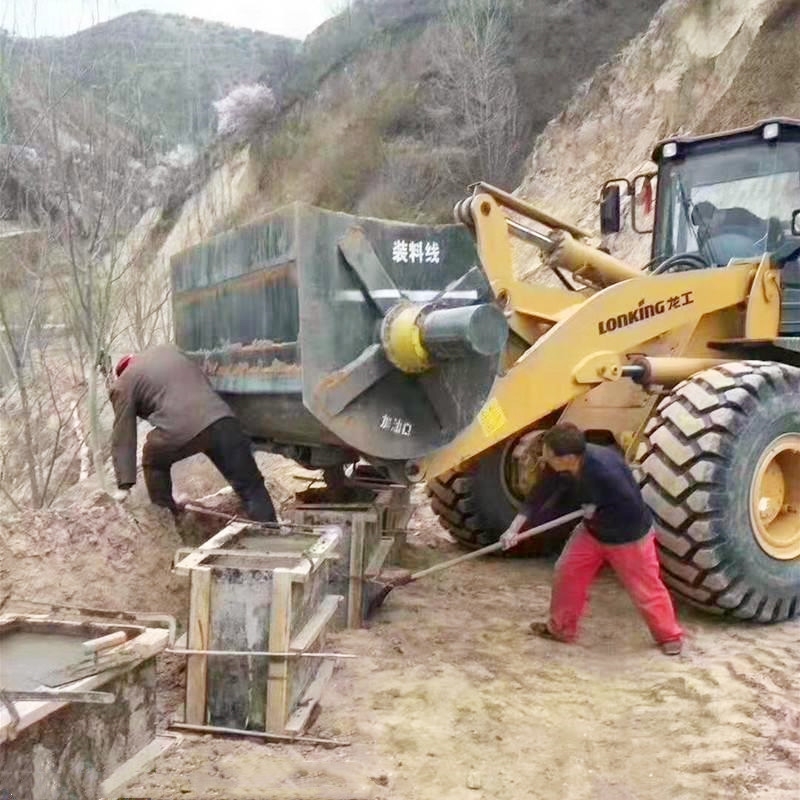 1立方攪拌斗裝載機(jī) 清洗沙子自機(jī)械攪拌斗鏟車 全液壓動(dòng)力