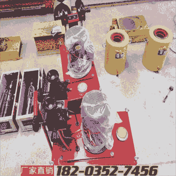 山東東營(yíng)邊坡錨索張拉機(jī)千斤頂 用于構(gòu)件頂舉橋梁 巢湖