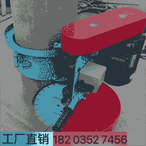 重慶中躍牌混凝土樁子切割機升降可調(diào)莆田城廂