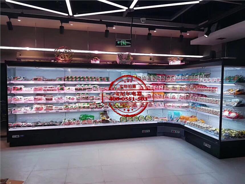 南京超市風(fēng)幕柜多少錢 立式冷藏陳列柜尺寸
