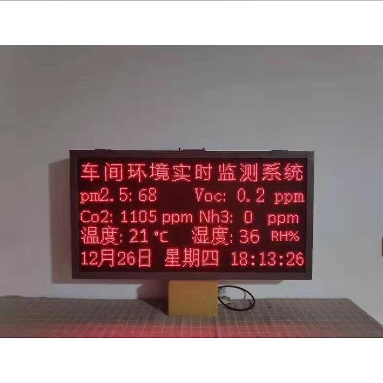 車間環(huán)境監(jiān)測(cè)LED屏顯示