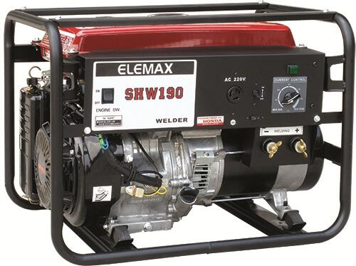 SHW190汽油發(fā)電電焊機(jī)組ELEMAX汽油發(fā)電電焊機(jī)