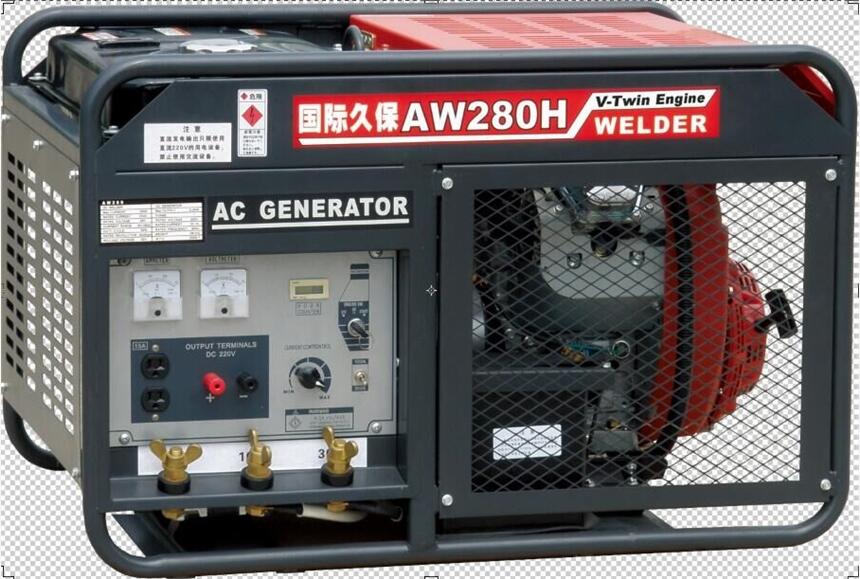 AW280國際久保汽油發(fā)電電焊機(jī)組 280AAW280國際久保發(fā)電電焊機(jī)AW280