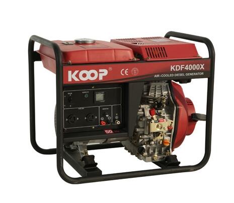 KDF4000X科普柴油發(fā)電機(jī)組 3KW科普柴油發(fā)電機(jī) KOOP科普柴油發(fā)電機(jī)