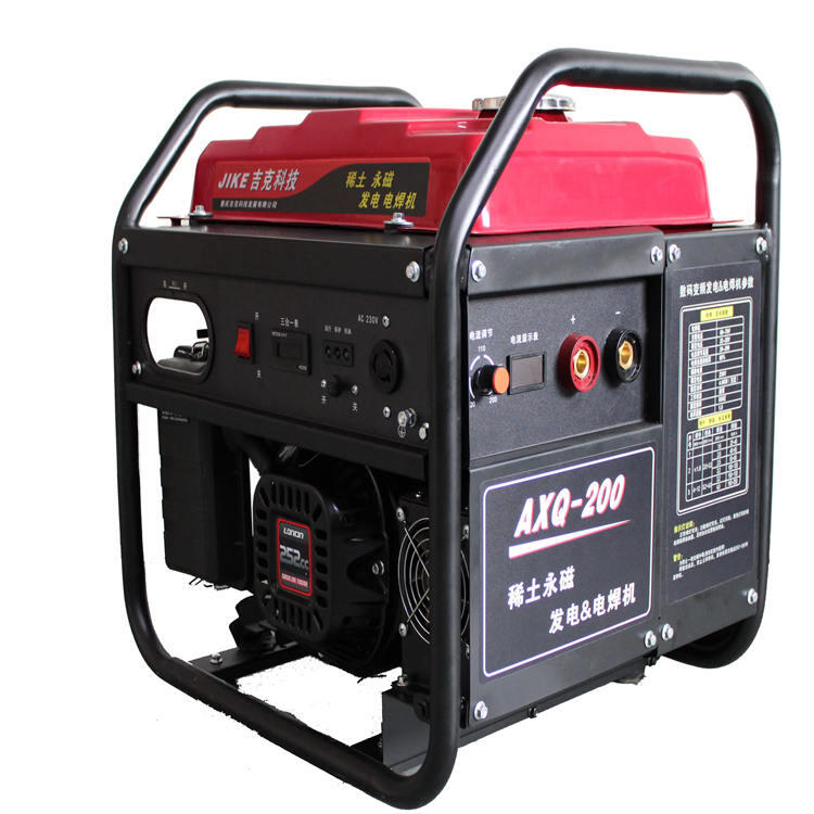 AXQ-200汽油發(fā)電電焊機(jī)組交流輸出4KW重量輕可長焊3.2焊條