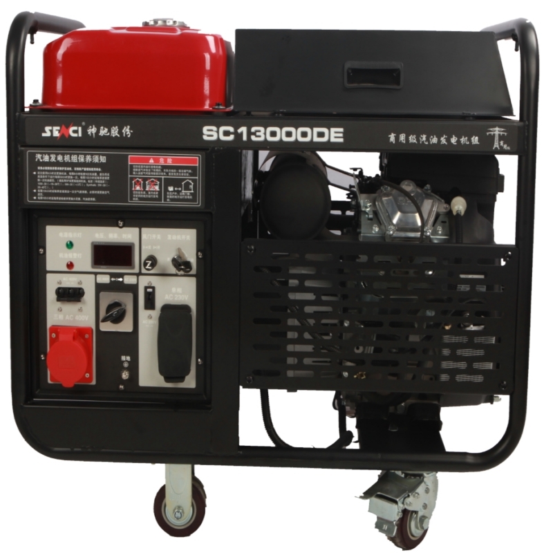 SC13000DE神馳安來汽油發(fā)電機組10KW等功率