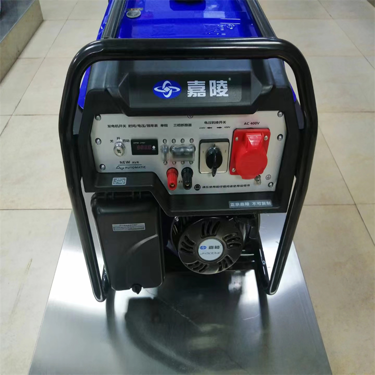 JH8500ETS嘉陵汽油發(fā)電機(jī)組6.5KW等功率便攜式家用小型發(fā)電機(jī)組