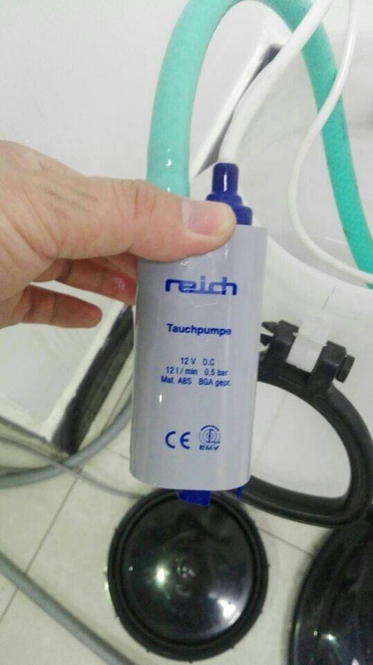 REICH tauchpumpe 12V DC  12lmin  0.5bar