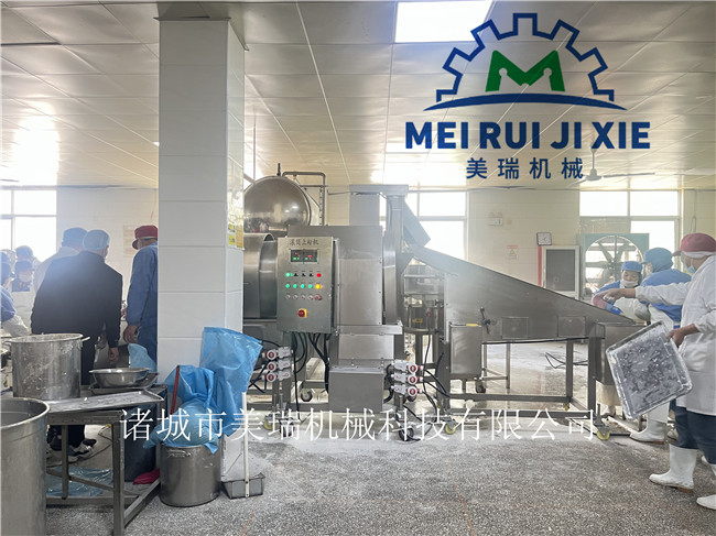 豬排上漿裹粉設備 脆皮雞排裹糠機 全自動牛肉餅油炸生產線