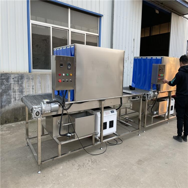 上海3米滾杠消殺機(jī) 冷鏈貨物隧道式消毒機(jī)噴霧大小可調(diào)