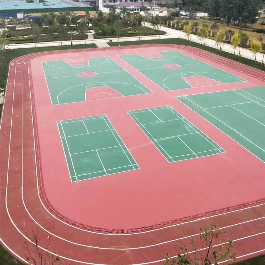 淮南市13毫米塑膠跑道新國標報價