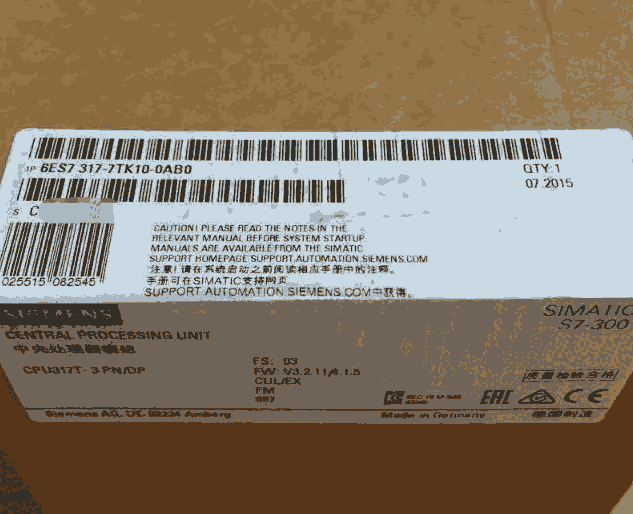 TCPU 317-T-3PN/DP 6ES7317-7TK10-0AB0̎