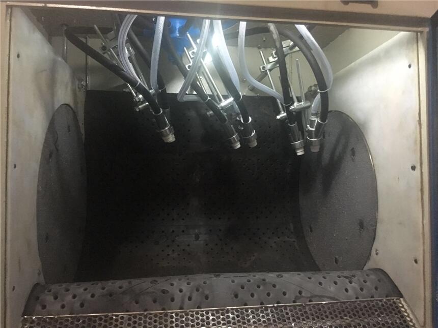 供應履帶式噴砂機 五金件批量噴砂自動噴砂機