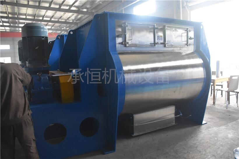 化工抗裂玻璃纖維雙軸槳葉無(wú)重力混合機(jī)