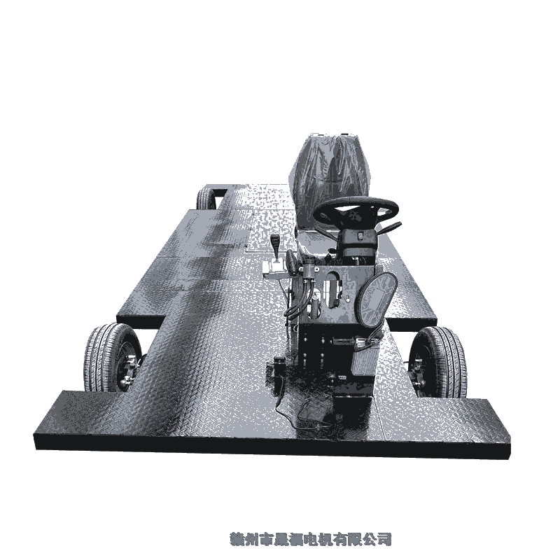 重型電動(dòng)車底盤#電動(dòng)四輪車底盤#右舵款電動(dòng)四輪車底盤，工程設(shè)備車底盤
