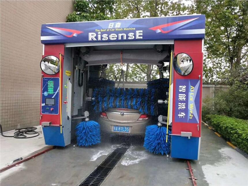 智能電腦洗車機(jī) 日森洗車機(jī)合作租賃 帶風(fēng)干掃碼洗車機(jī)