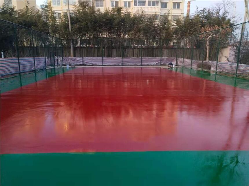 膠州萊西平度球場耐磨地坪的特點及施工工藝