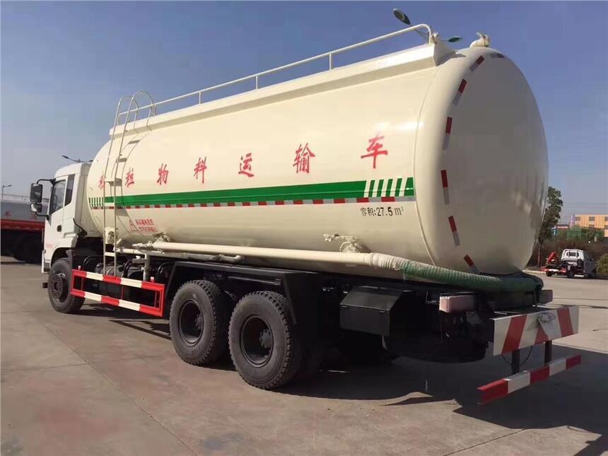 國(guó)六新規(guī)輕量化砂漿車(chē)詳細(xì)配置 粉粒物料車(chē)價(jià)格
