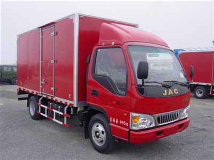 江淮3類丙酮廂式危險(xiǎn)品運(yùn)輸車規(guī)格型號(hào)