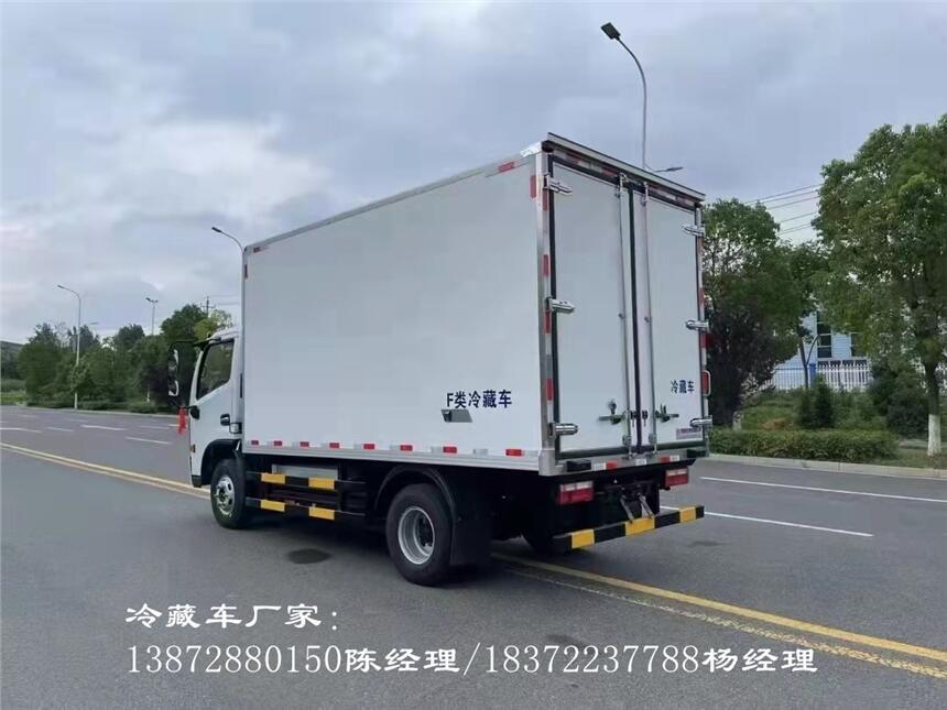 上汽躍進(jìn)2.8米冰淇淋牛奶蔬菜冷鏈車(chē)價(jià)格圖片品牌