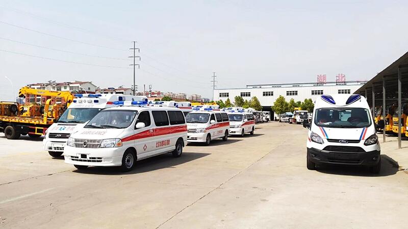 果洛國六江鈴福特V362救護車報價