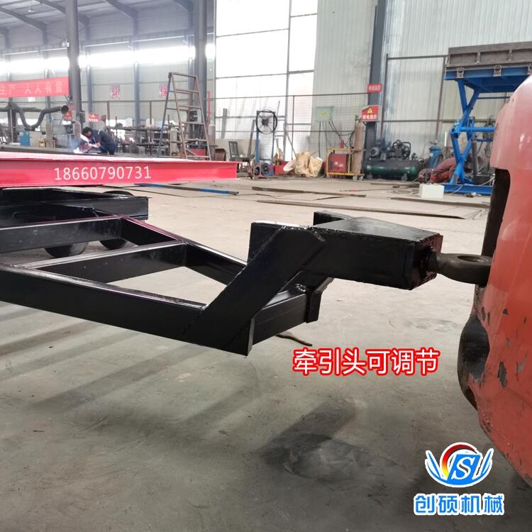山東廠家 5噸牽引平板拖車 平板拖車 貨物轉(zhuǎn)運拖車