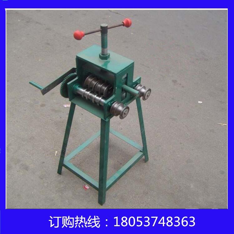 山東手搖彎管機(jī) 鼎佳手搖彎管器手動多功能 山西滾動弧形彎管機(jī)