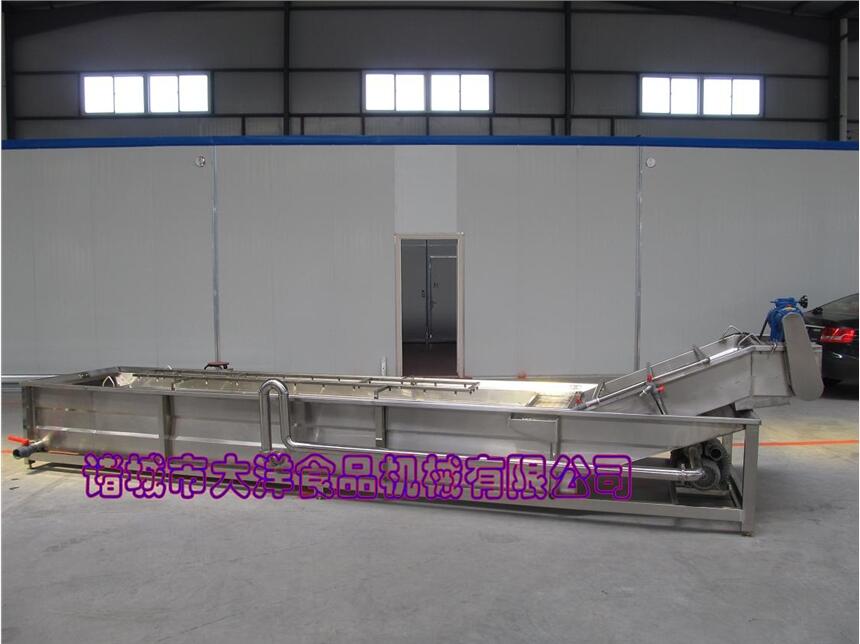 大洋機械提供精品連續(xù)式蔬菜清洗機大型果蔬清洗機