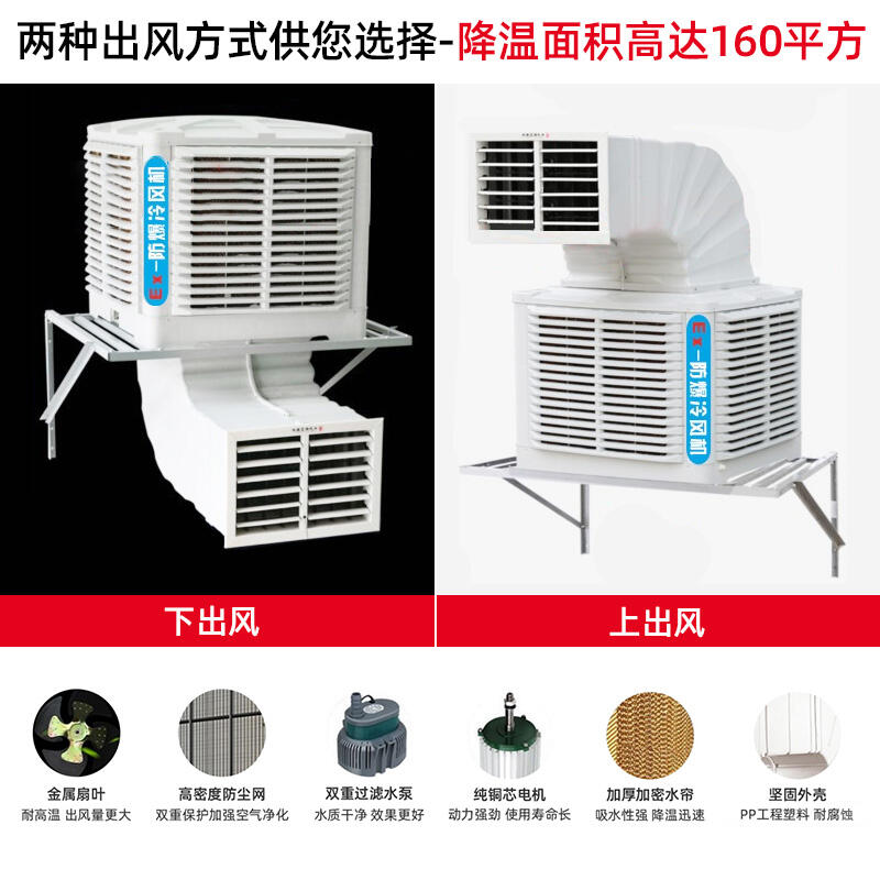 防爆冷風(fēng)機(jī)水空調(diào)?；囬g場所適用