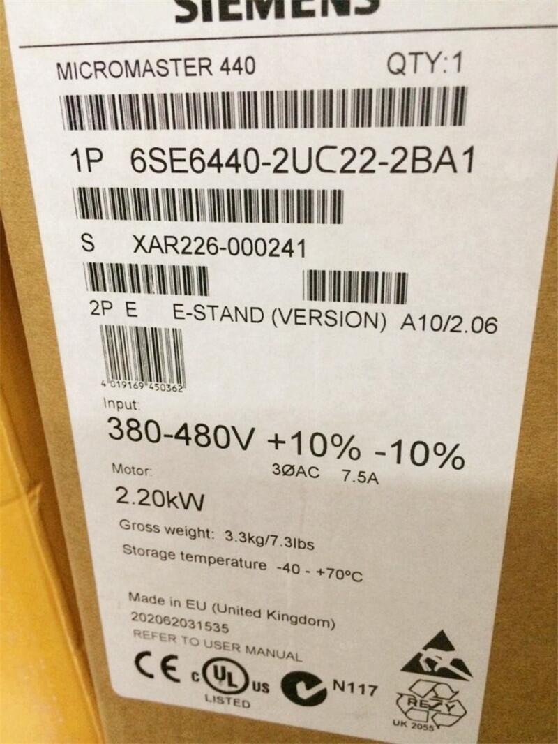 西門子440變頻器代理6SE6440-2UC22-2BA1現(xiàn)貨銷售，歡迎采購詢價