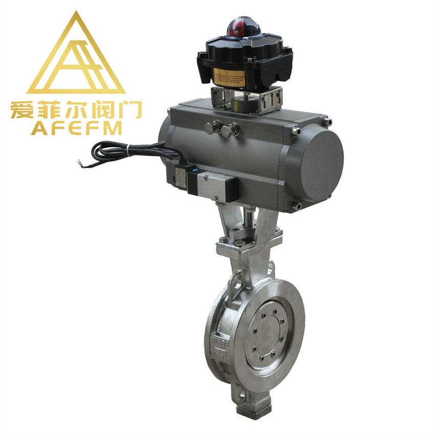 對夾式氣動蝶閥D673W-16P