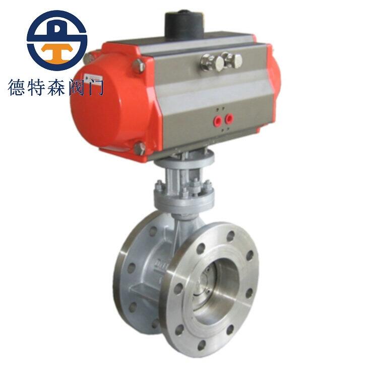 廈門不銹鋼氣動蝶閥D643W-16P-25P  廈門德特森閥門廠