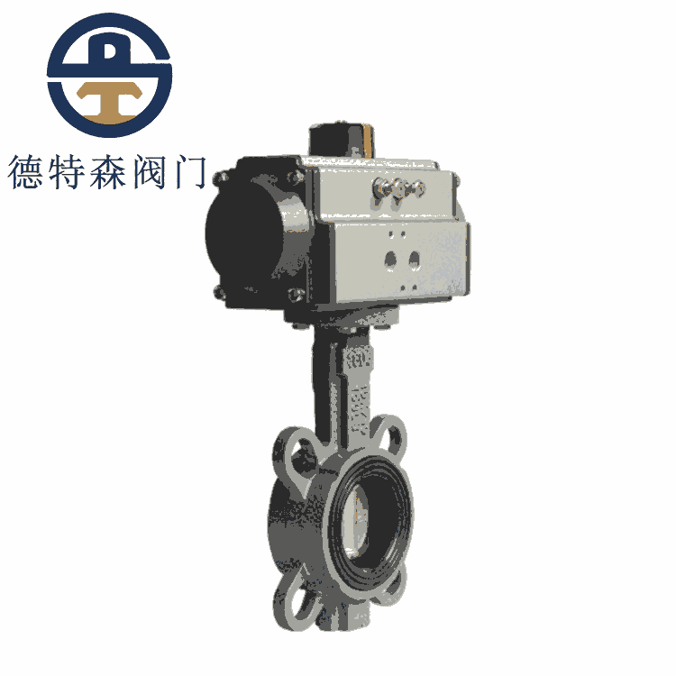 廈門鑄鋼氣動(dòng)蝶閥D671X-10C-16C  廈門德特森閥門廠