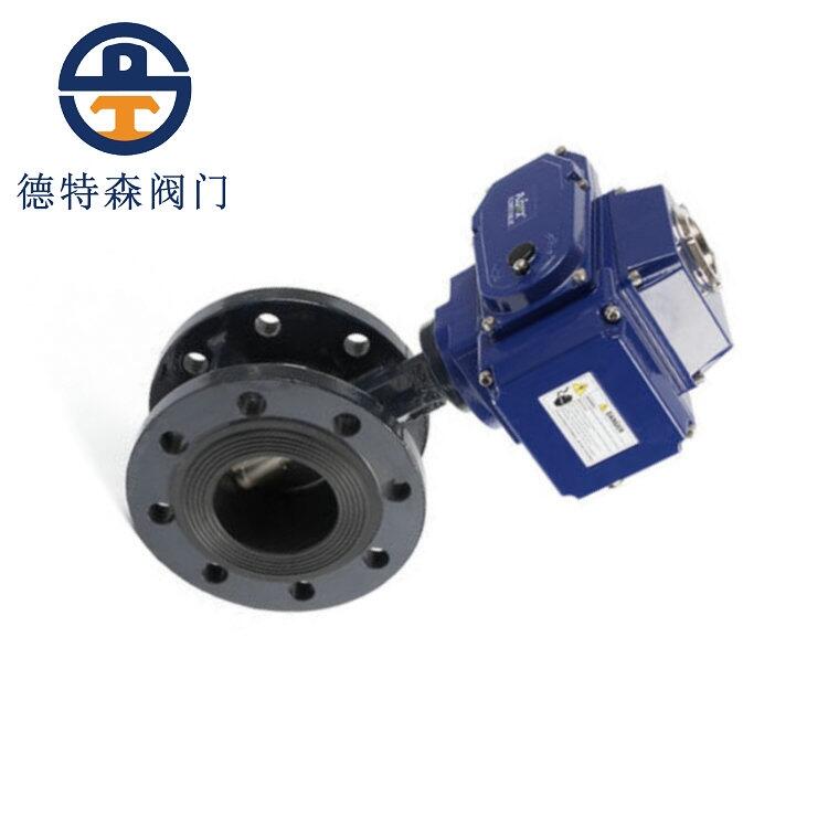 廈門電動鑄鋼蝶閥D941X-10C/16C  廈門德特森閥門廠