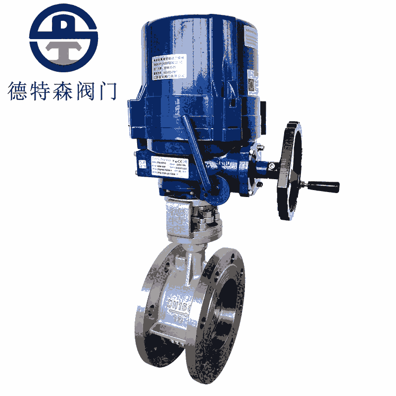 廈門電動(dòng)不銹鋼蝶閥D943W-10P-16P  廈門德特森閥門廠