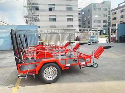 泡沫噴灑機器人用ATV工具拖車