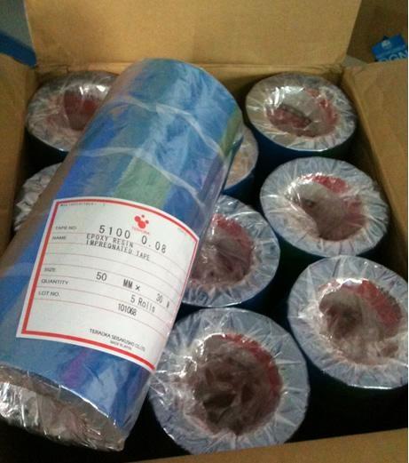 寺崗5100環(huán)氧樹脂  環(huán)氧樹脂浸漬膠帶 伺服電機磁鋼捆綁膠帶