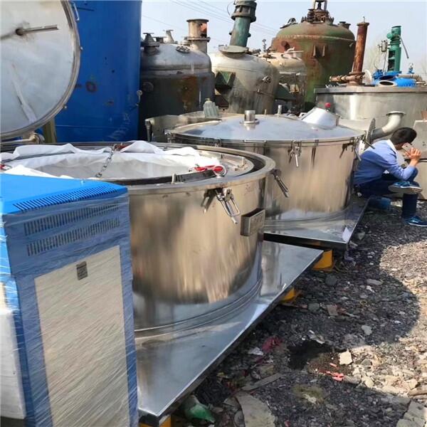 綏化供應(yīng)二手平板式上卸料離心機,平板吊帶離心機