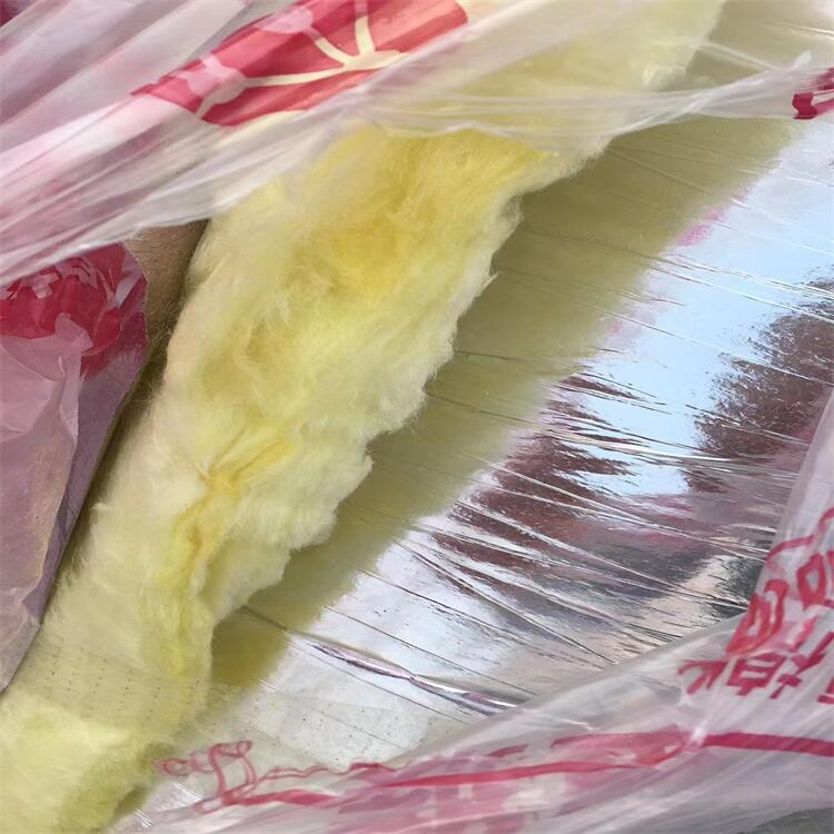 opp貼面玻璃棉卷氈，聚丙烯貼面玻璃棉