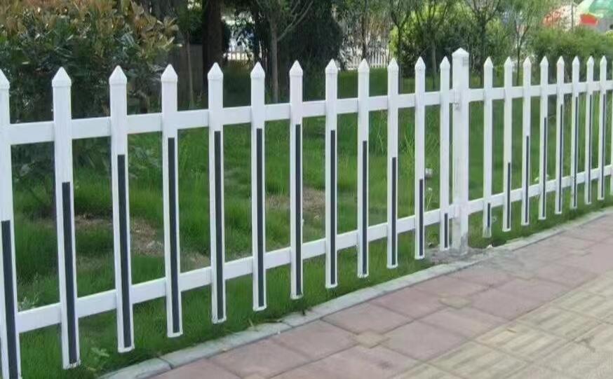 吉安市花園花壇pvc白色欄桿價格