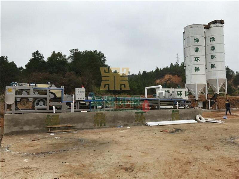 直銷廠家建筑打樁泥漿脫水機，知名廠商帶式濃縮污泥脫水一體機