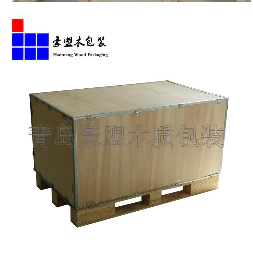 膠合板木箱定做青島廠家供應(yīng)出口免熏蒸美觀結(jié)實(shí)
