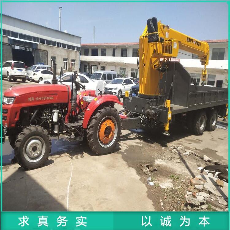 平板拖拉機吊 越野隨車吊 12噸起重機 常年定制