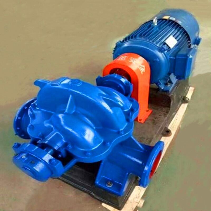 大流量水泵灌溉機(jī)14sh19蝸殼雙吸泵平武