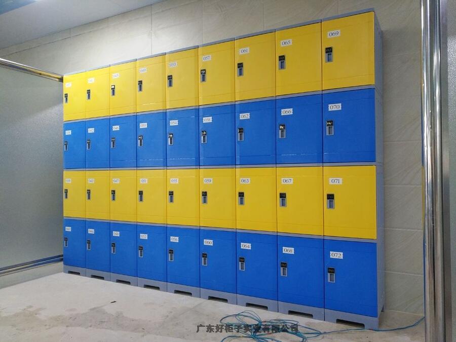 培訓室ABS塑料柜  好柜子HGZ-380系列浴室防潮防腐塑料更衣柜廠家批發(fā)