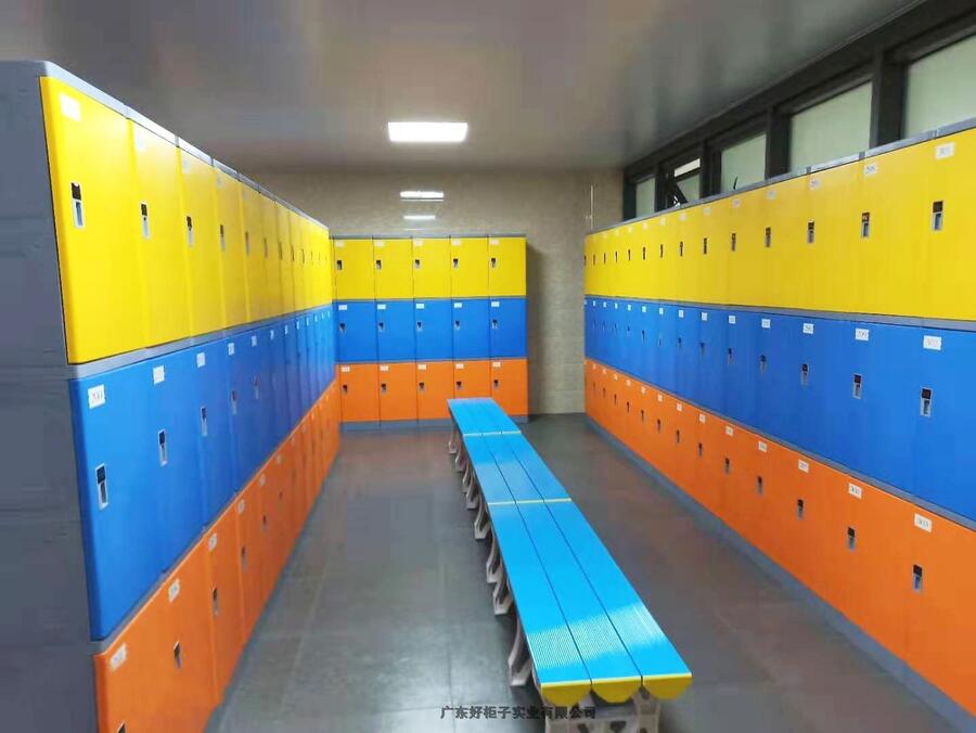 泳池塑料更衣柜  好柜子HGZ-380系列游泳館防潮塑料更衣柜廠家批發(fā)