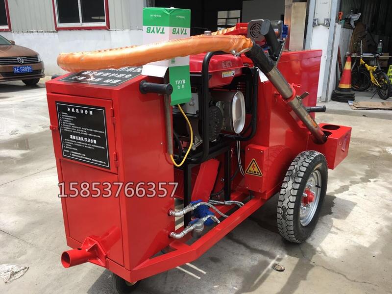 100升瀝青灌縫機(jī)操作流程視頻